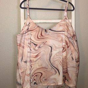 Peach Marble Cami